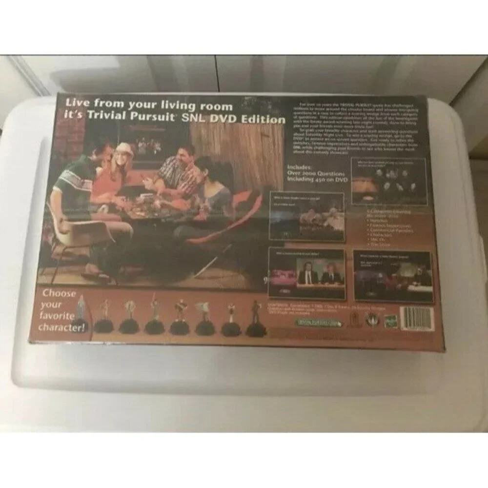 NEW Trivial Pursuit Saturday Night Live SNL Edition 30 Seasons DVD‎ Board Game